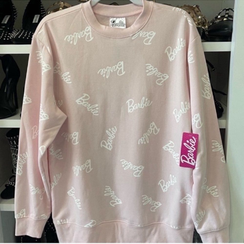 NWT Barbie Baseball button up rise and shine jersey size 
Size L/XL - Picture 6 of 11